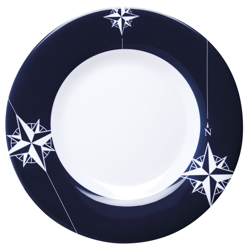 NORTHWIND Melamine Dinner Plate - Set of 6