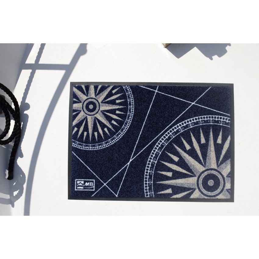 Non Slip Welcome Mat - Wind