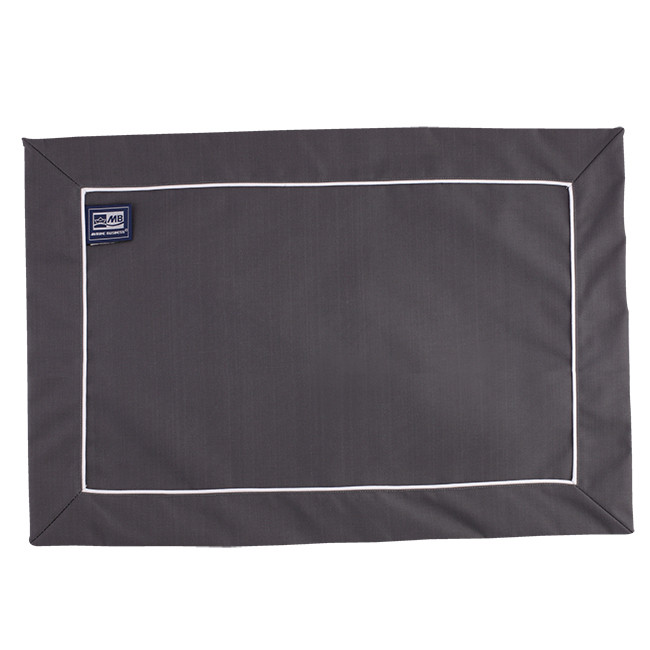 Waterproof Placemats , Anthracite - Set of 6
