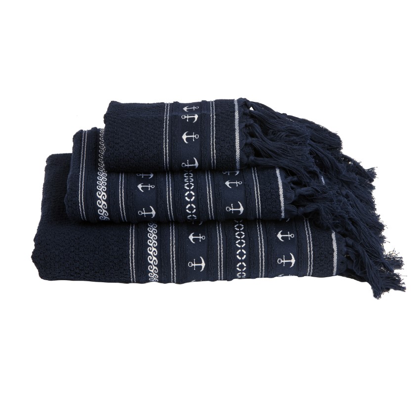 Towel Set Navy