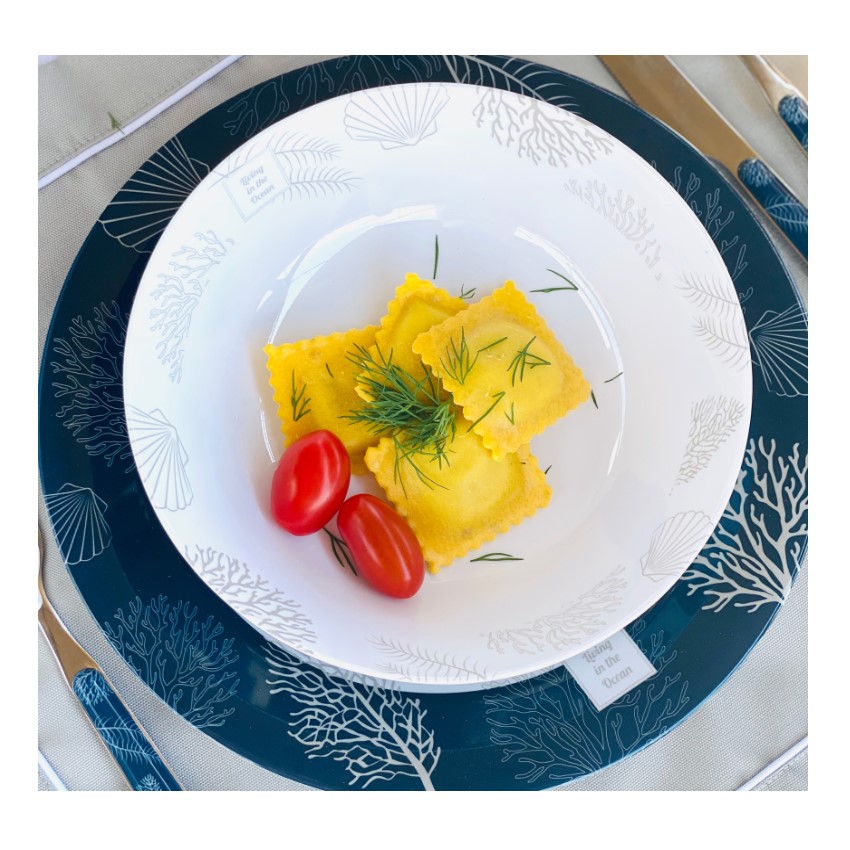 Living Dinner Plate - Set/6