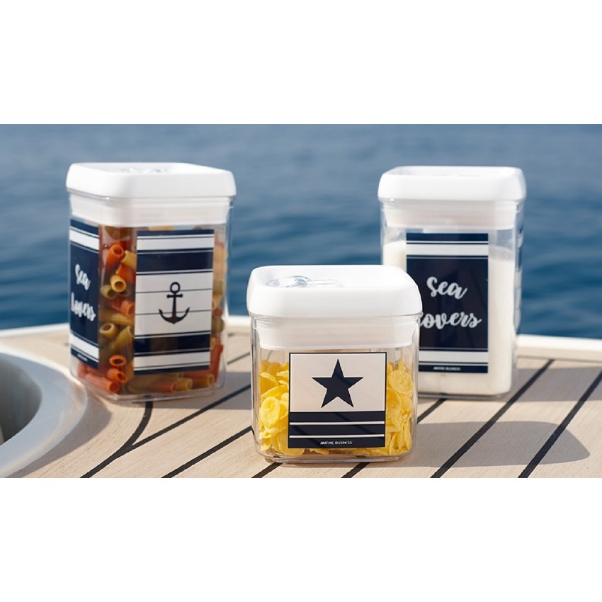 SEA LOVERS Canister Set -  4 PC
