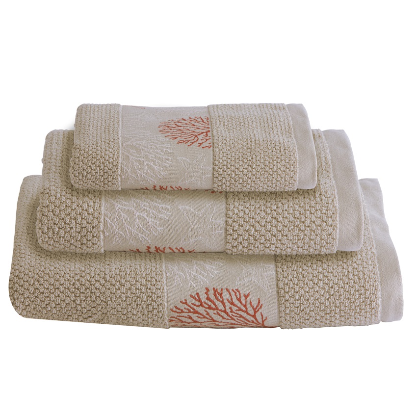 Ibiza Beige Towel Set of 3