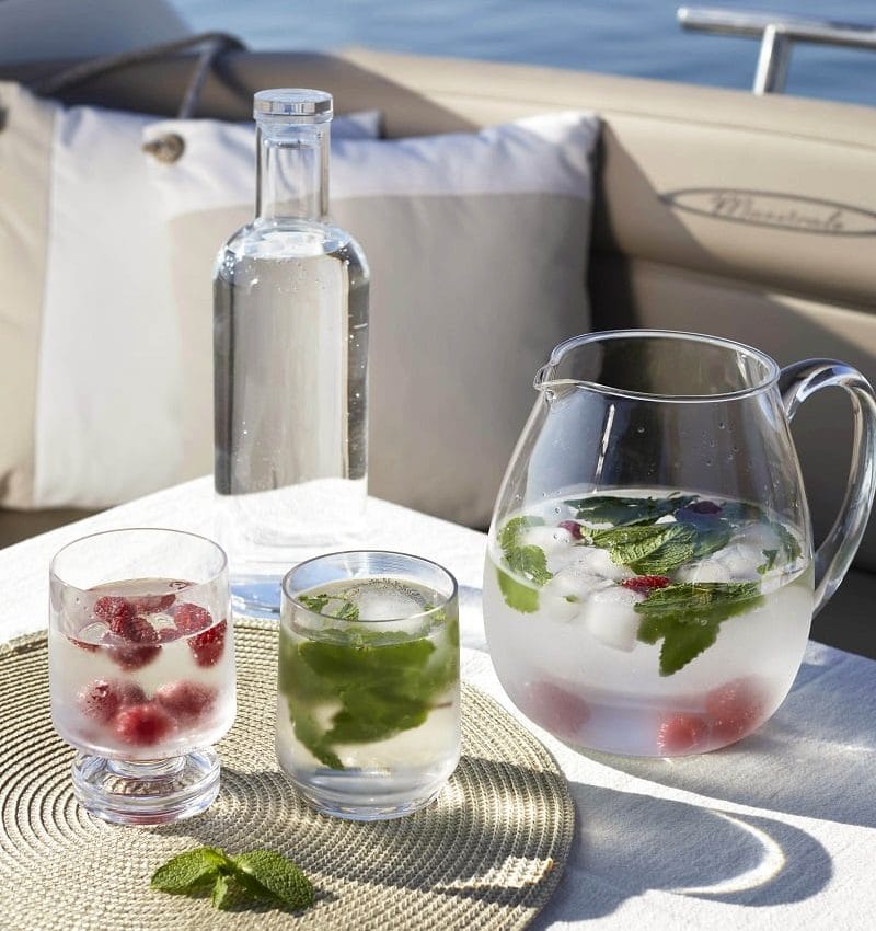 Bahamas Water Glass Clear