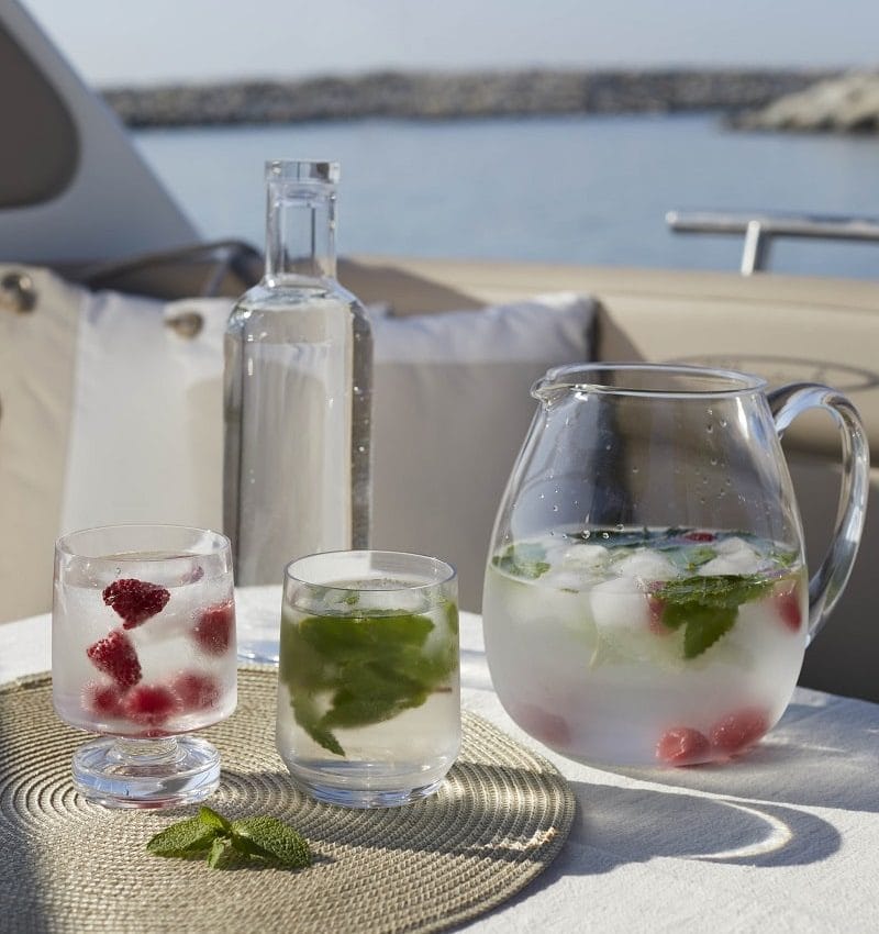 Bahamas Wine Glass Clear