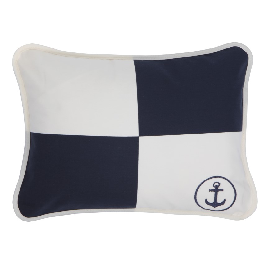 Santorini - Flag Navy Cushion