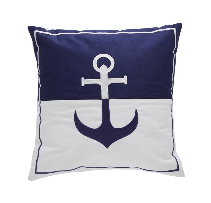 SANTORINI - Marine Blue Cushions Set of 2