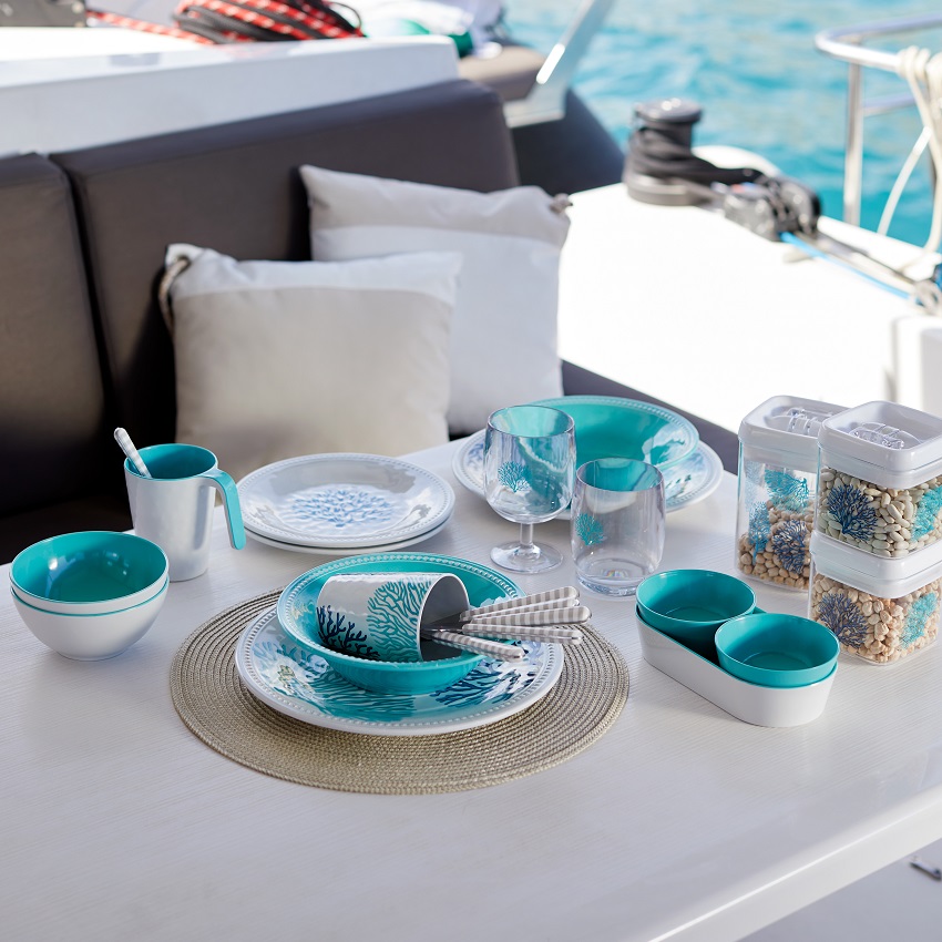 Harmony Aqua Dessert Plate