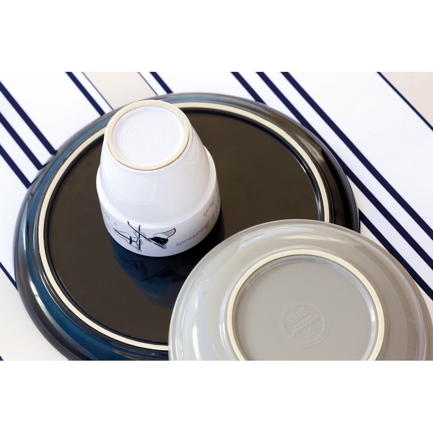 ON BOARD Melamine nonslip dinner plate Set of 6 Ultra