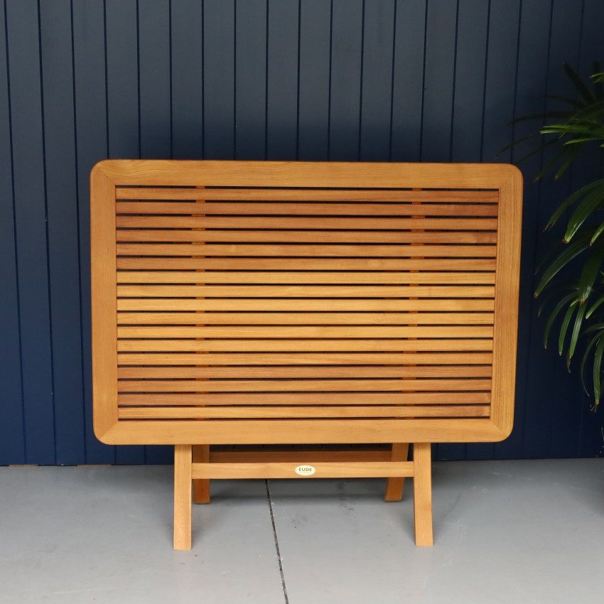 Slatted Rectangle Teak Table