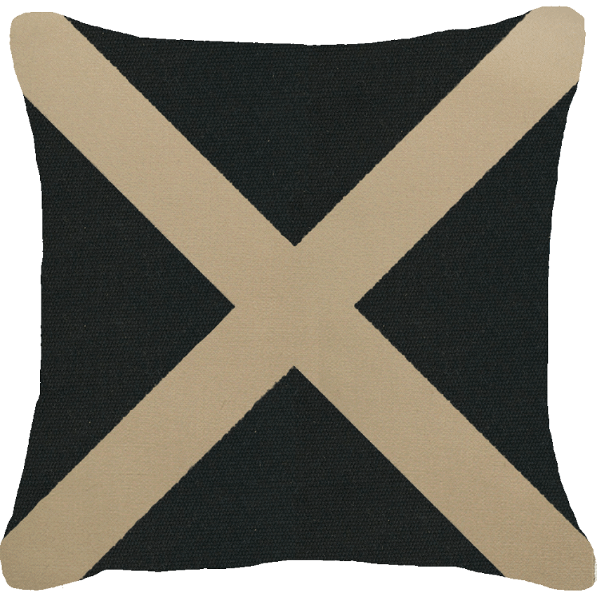 Indoor/Outdoor Nautical Lounge Cushion 55 x 55cm