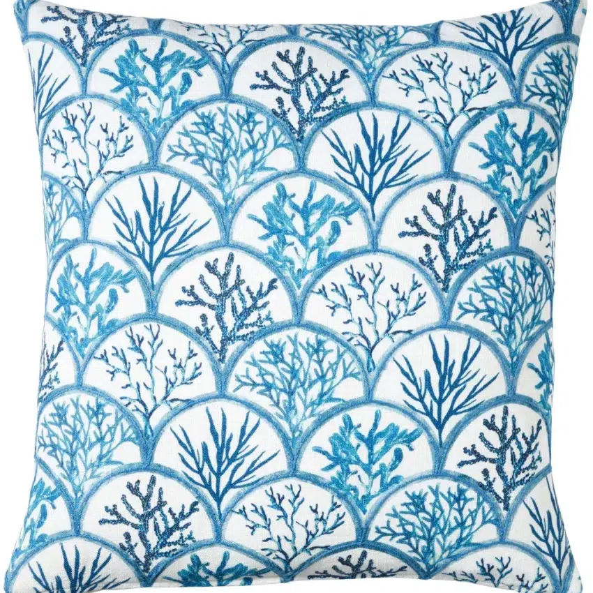 Palm Bleu Cushion
