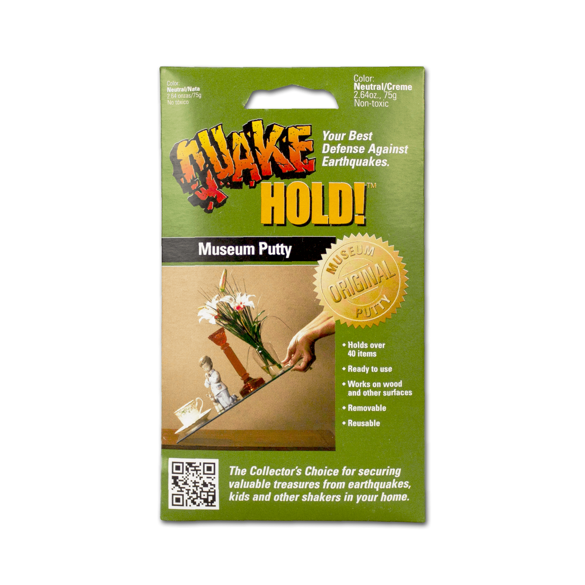 QuakeHold Museum Putty