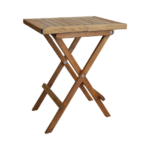 Teak Side Table with Caulking
