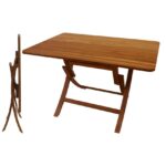 Rectangle Laminated Teak Table