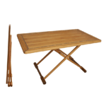 Rectangle Teak Table with straight sides