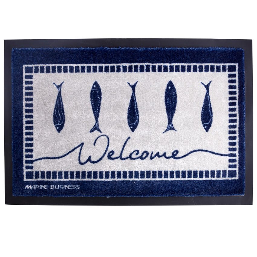 Non Slip Welcome Mat Fish