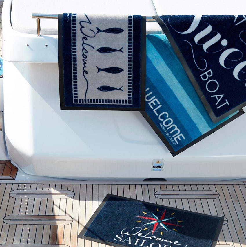 Non Slip Welcome Mat Rosewind