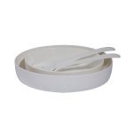 Maldivas Ivory Salad Bowl Set