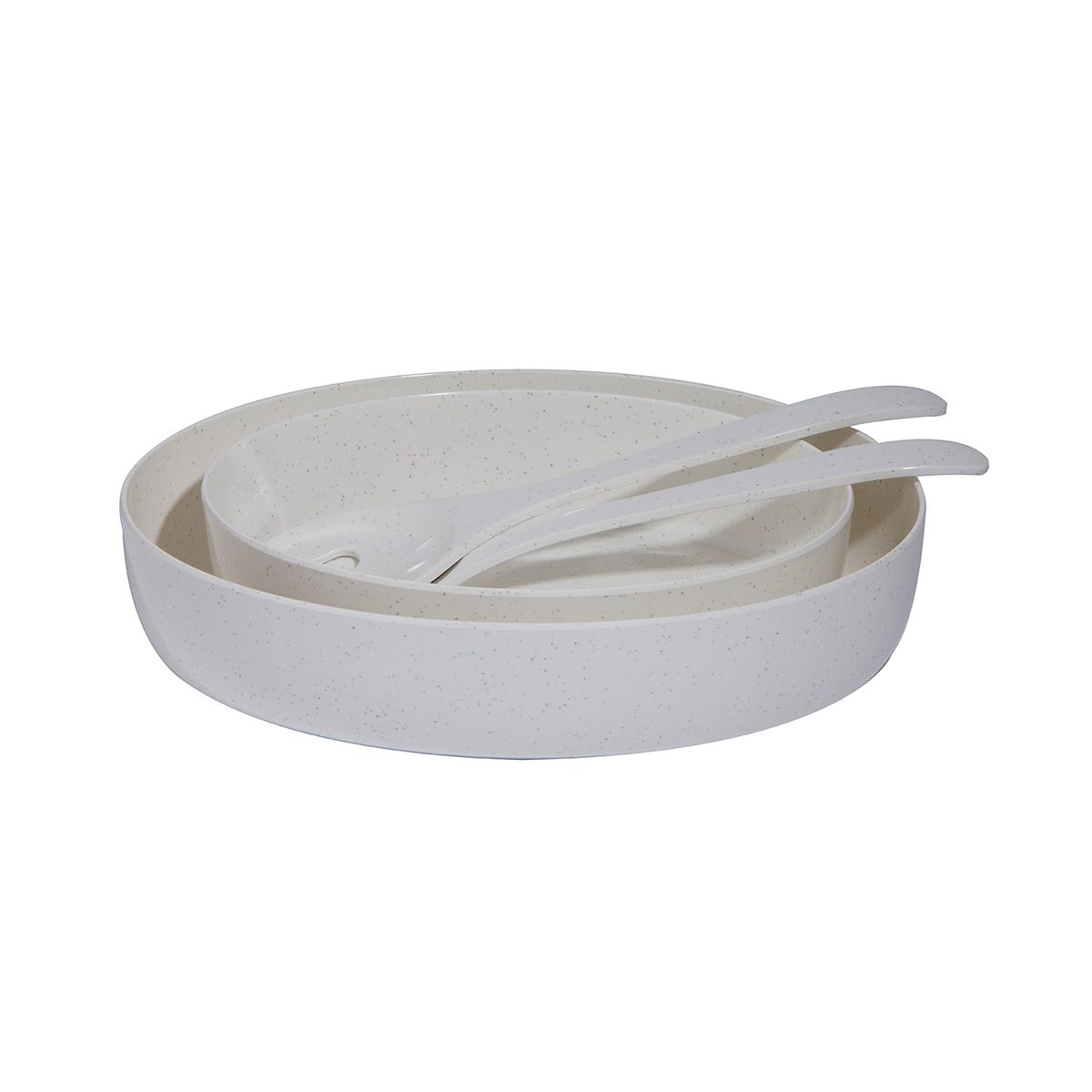 Maldivas Ivory Salad Bowl Set