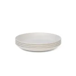 Round Dessert Plate Off White