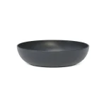 Round Salad Bowl Black