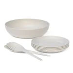 Round Salad Bowl Off White_1