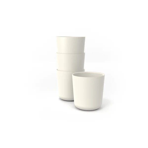 Bamboo Cup White