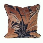 Palm Springs Topaz Designer Velvet Cushion | 50 x 50cm